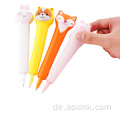 Studenten Briefpapier Cartoon Kinder Soft Dekompress Gel Stift